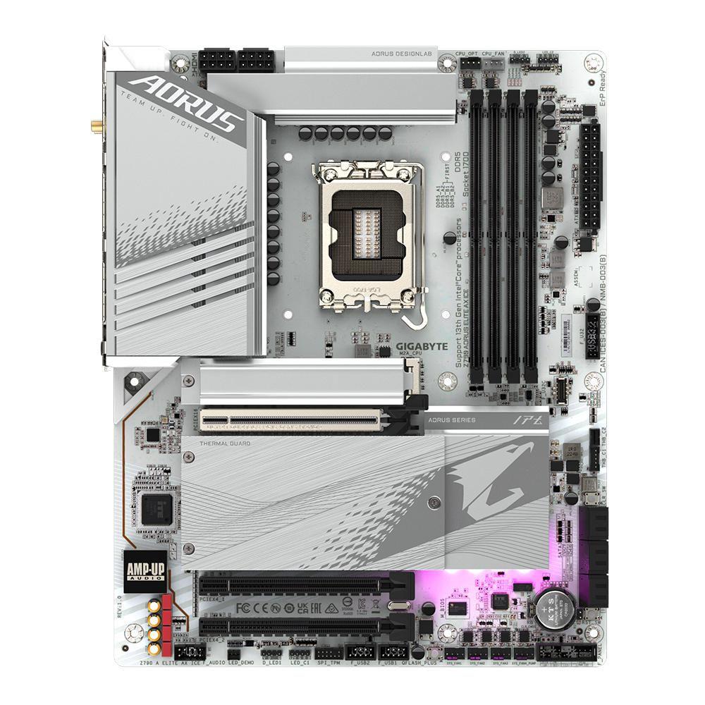 GIGABYTE Z790 AORUS ELITE AX ICE scheda madre Intel Z790 Express LGA 1700 ATX (Gigabyte Z790 A ELITE AX ICE - bundkor)